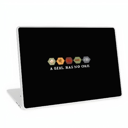 A Has No Ore Settlers Board Game Night Laptop Skins
