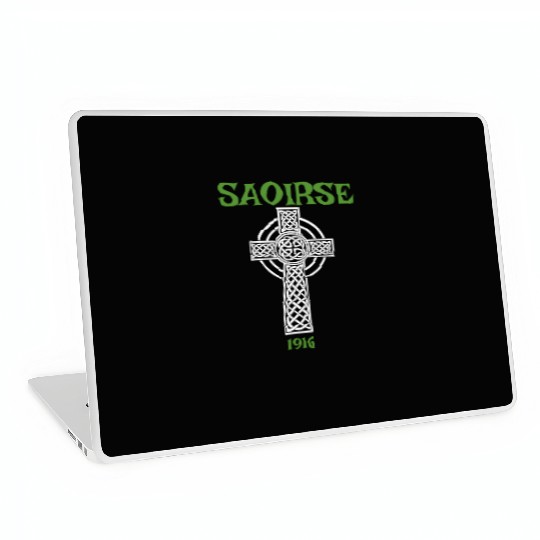 Saoirse Meaning Freedom Irish Republican With Celt Laptop Skins