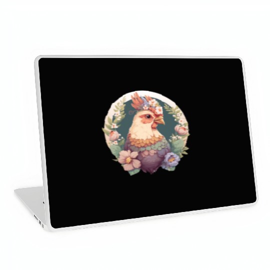 Cottagecore Cute Pet Chicken Farm Animal Laptop Skins