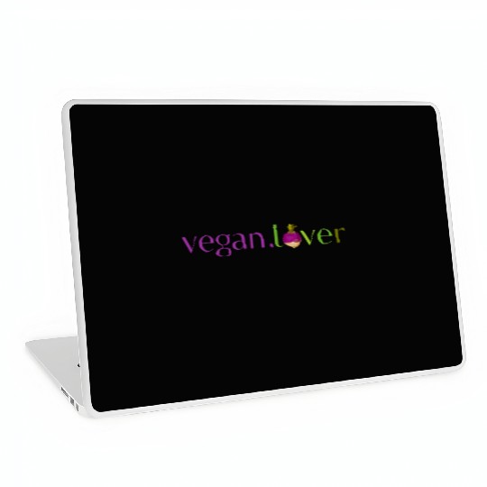 Vegan lover turnip Laptop Skins