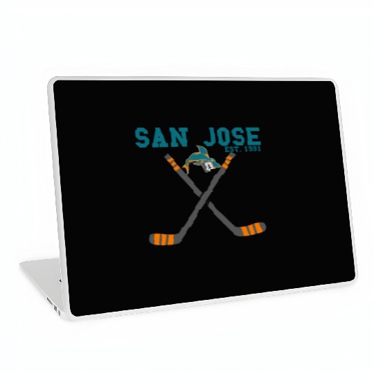 San Jose Sports Team Est 1991 Novelty Athletic Laptop Skins