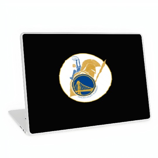 New Era Golden State Warriors Team Logo T-Shir Laptop Skins