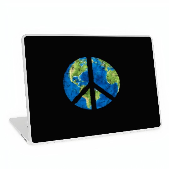 Peace On Earth World Peace Sign Laptop Skins