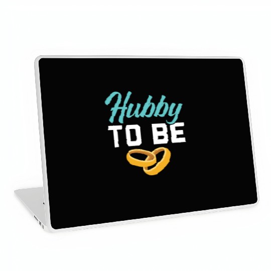 Bride And Groom Wedding Day Marriage Just Married Laptop Skins