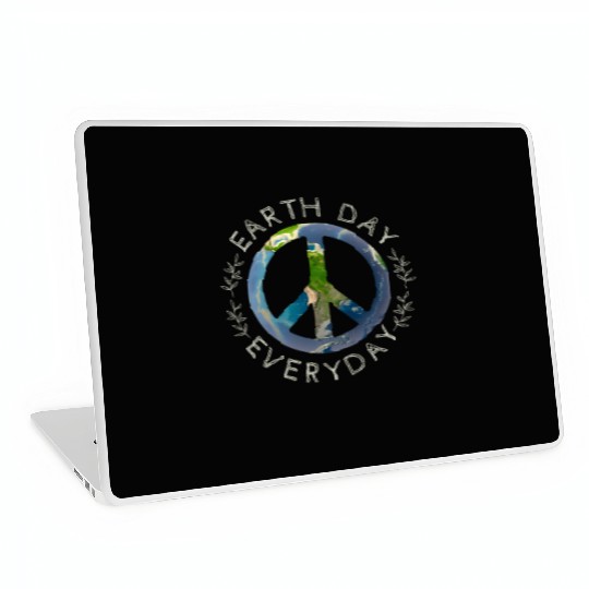 Earth Day Everyday World Global Peace On Earth Laptop Skins