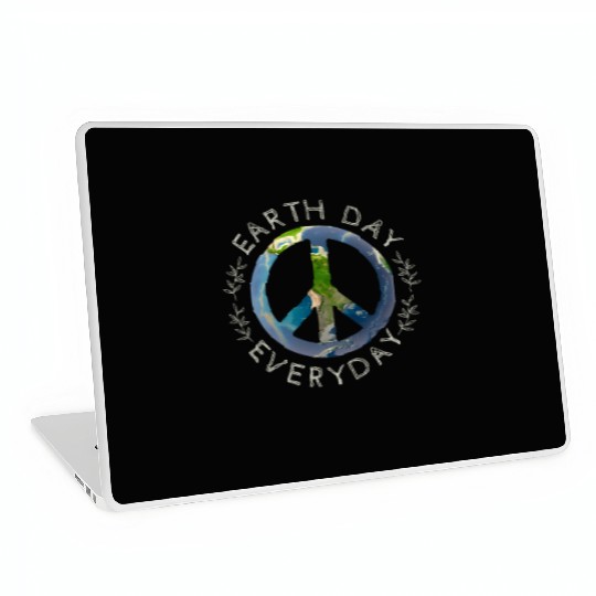 Earth Day Everyday World Global Peace On Earth Laptop Skins