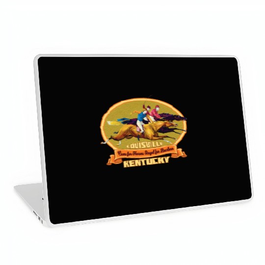 Louisville Kentucky Horse Racing Bourbon Derby Laptop Skins