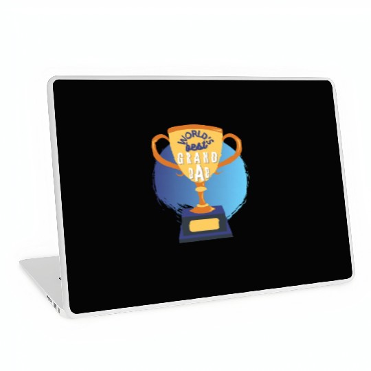 World s Best Grandad Trophy Laptop Skins