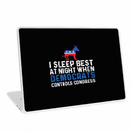 I Sleep Best At Night When Democrats Conservative Laptop Skins