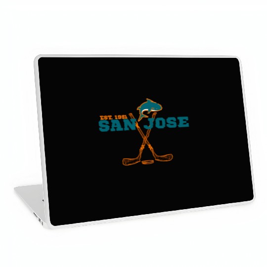 San Jose Est 1991 Sports Team Novelty Athletic Laptop Skins