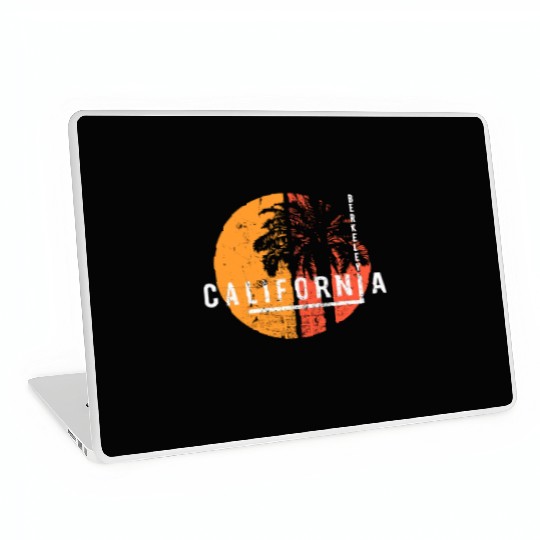 Berkeley California Cool Palm Tree Native Laptop Skins