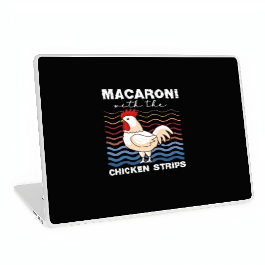 Macaroni With The Chicken Strips Chicken Farmer Laptop Skins