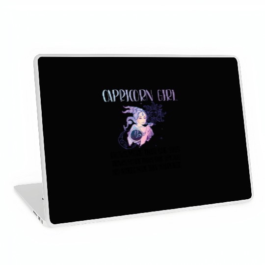 Capricorn Zodiac Sign Capricorn Horoscope Laptop Skins