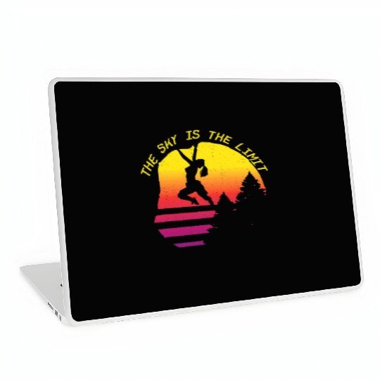 Sky Is The Limit Rock Climbing Free Wall Indoor Laptop Skins