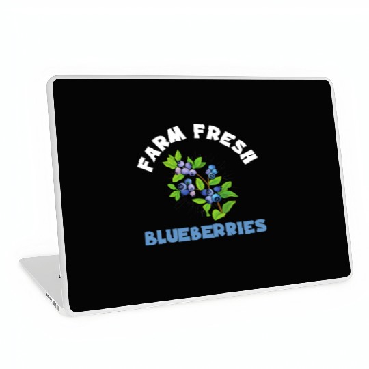 Blueberries Graphics Blueberry Farmer Blueberry Laptop Skins
