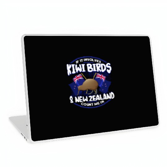 Bird Lover Endangered Species Kiwi Bird Laptop Skins