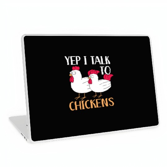 Chicken Farmer Chicken Whisperer Farm Animal Laptop Skins
