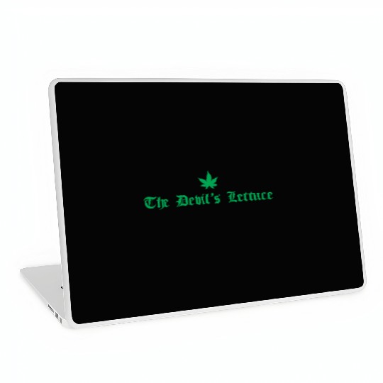 The Devil s Lettuce Green Laptop Skins