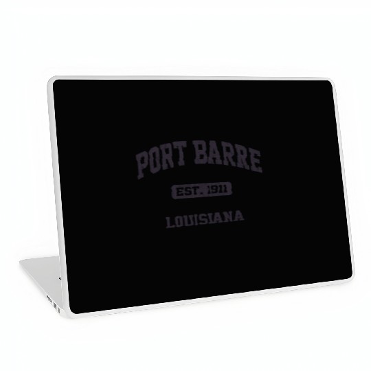 Port Barre Louisiana La State Athletic Style Laptop Skins