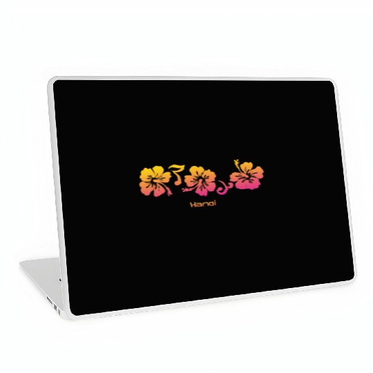 Hanoi Vietnam Hibiscus Souvenir Vacation Laptop Skins