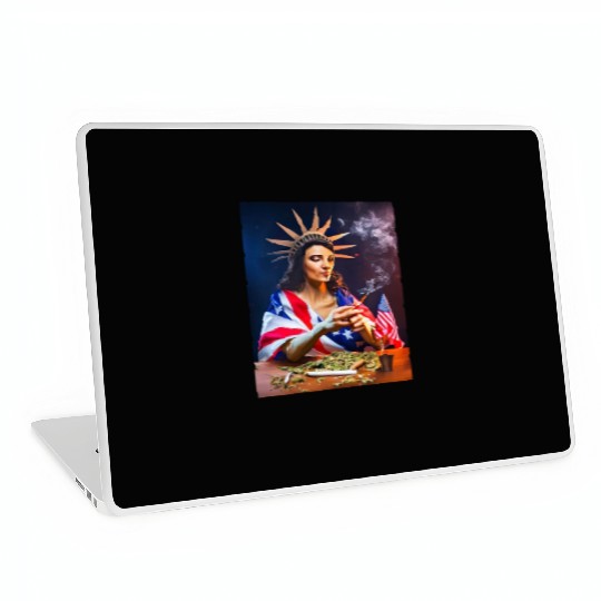 Mary Jane Liberty Laptop Skins