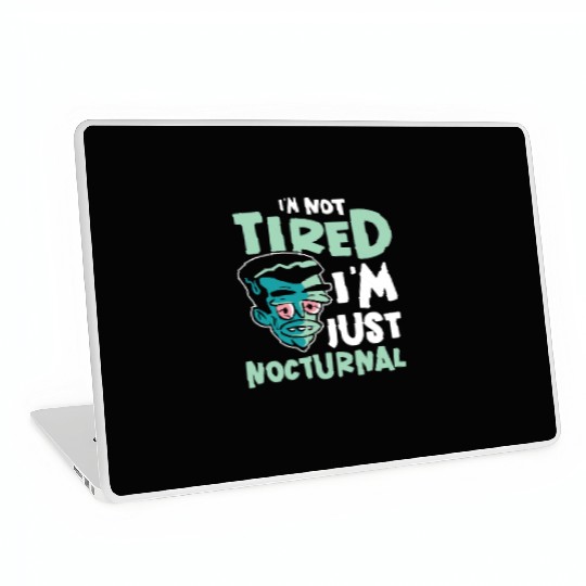 Night Shift Worker Graveyard Duty Laptop Skins