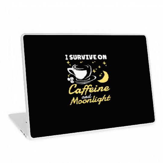 Night Shift Worker Graveyard Duty Laptop Skins