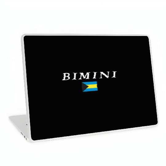 Bimini National Flag Of The Bahamas Laptop Skins
