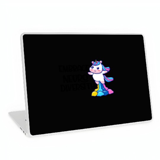 embrace neurodiversity trending Laptop Skins