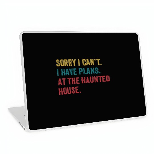 Ghost Hunting Funny Paranormal Investigation Laptop Skins