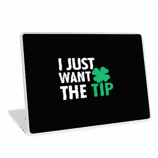 Bartender St Patric Day Just The Tip For Laptop Skins