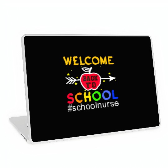 Elementary School Registered Nurse Back To School Laptop Skins