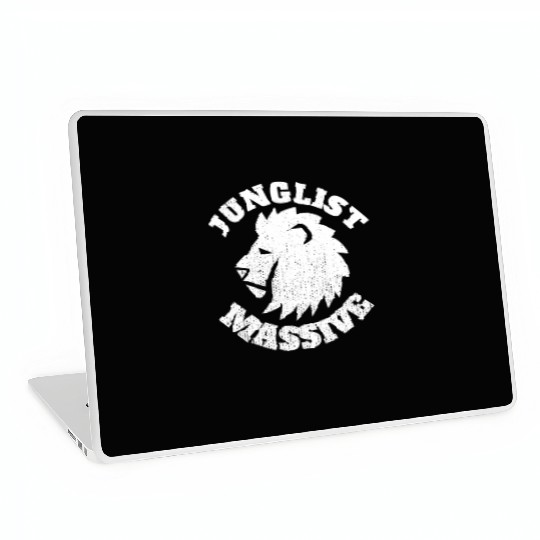 Junglist Music DnB EDM Drum N Bass Lion Laptop Skins