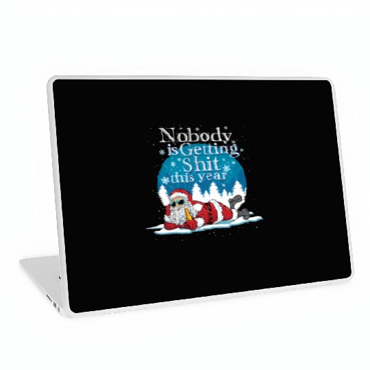 Santa 2020 Claus Ugly Bad Santa Laptop Skins