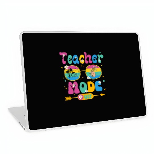 Last Day of School teacher mode off Teacher Laptop Skins