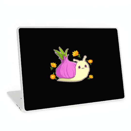 Aesthetic Kawaii Onion Laptop Skins
