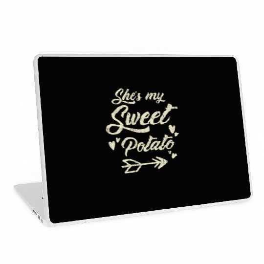 She My Sweet Potato Laptop Skins
