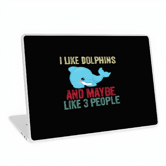 Dolphin Lover Laptop Skins