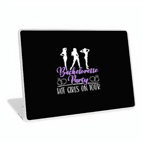 Bachelorette Party Hen Night Wedding Day Team Laptop Skins