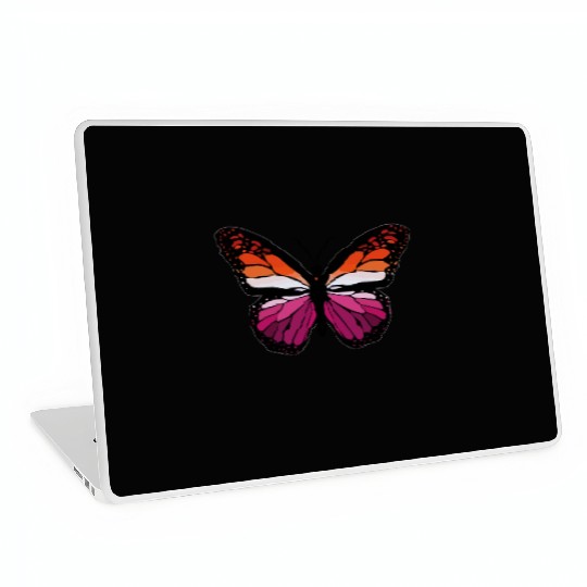 Lesbian Monarch Butterfly Sticker Laptop Skins