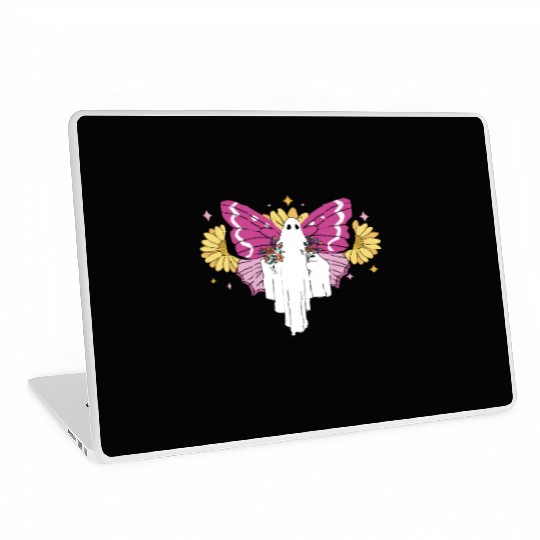 Butterfly Halloween Trick Or Treat Insect Lover Laptop Skins