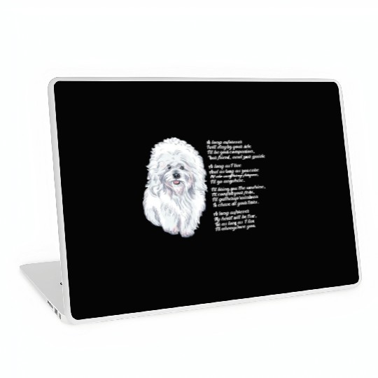 Bichon Frise Laptop Skins