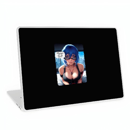 Cyberpunk Waifu Influencer Design 10 Laptop Skins
