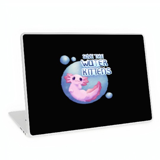 Save the Water Kittens Laptop Skins