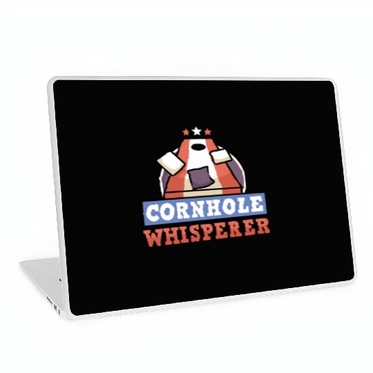 Cornhole Whisperer Bean Bag Lover Laptop Skins