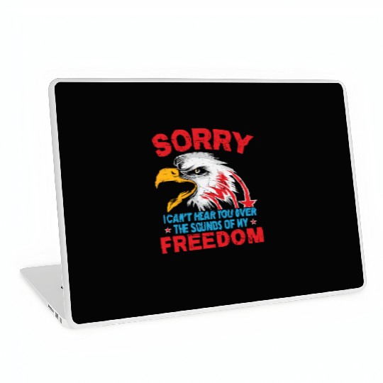 Sound of my freedom Laptop Skins