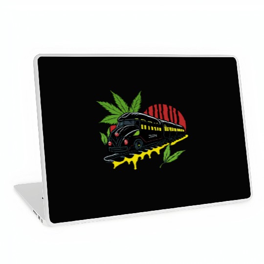 Zion Train Laptop Skins