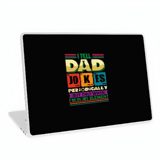 Father's Day is the best dad ever, Gifts for Dad. Laptop Skins