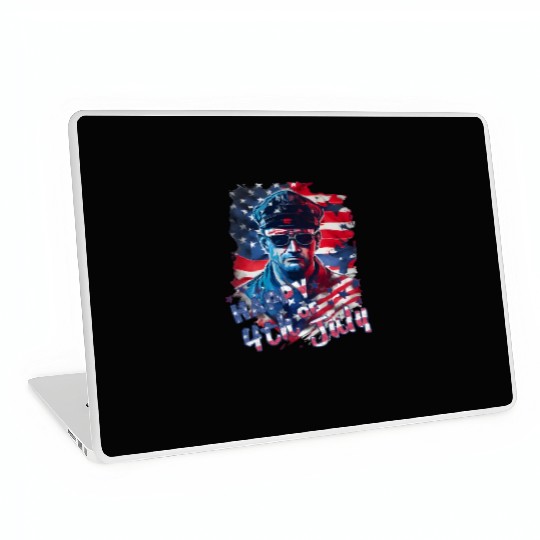 happy 4th of July Laptop Skins