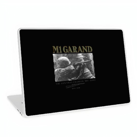 World War 2 Weapon M1 Garand Rifle Laptop Skins